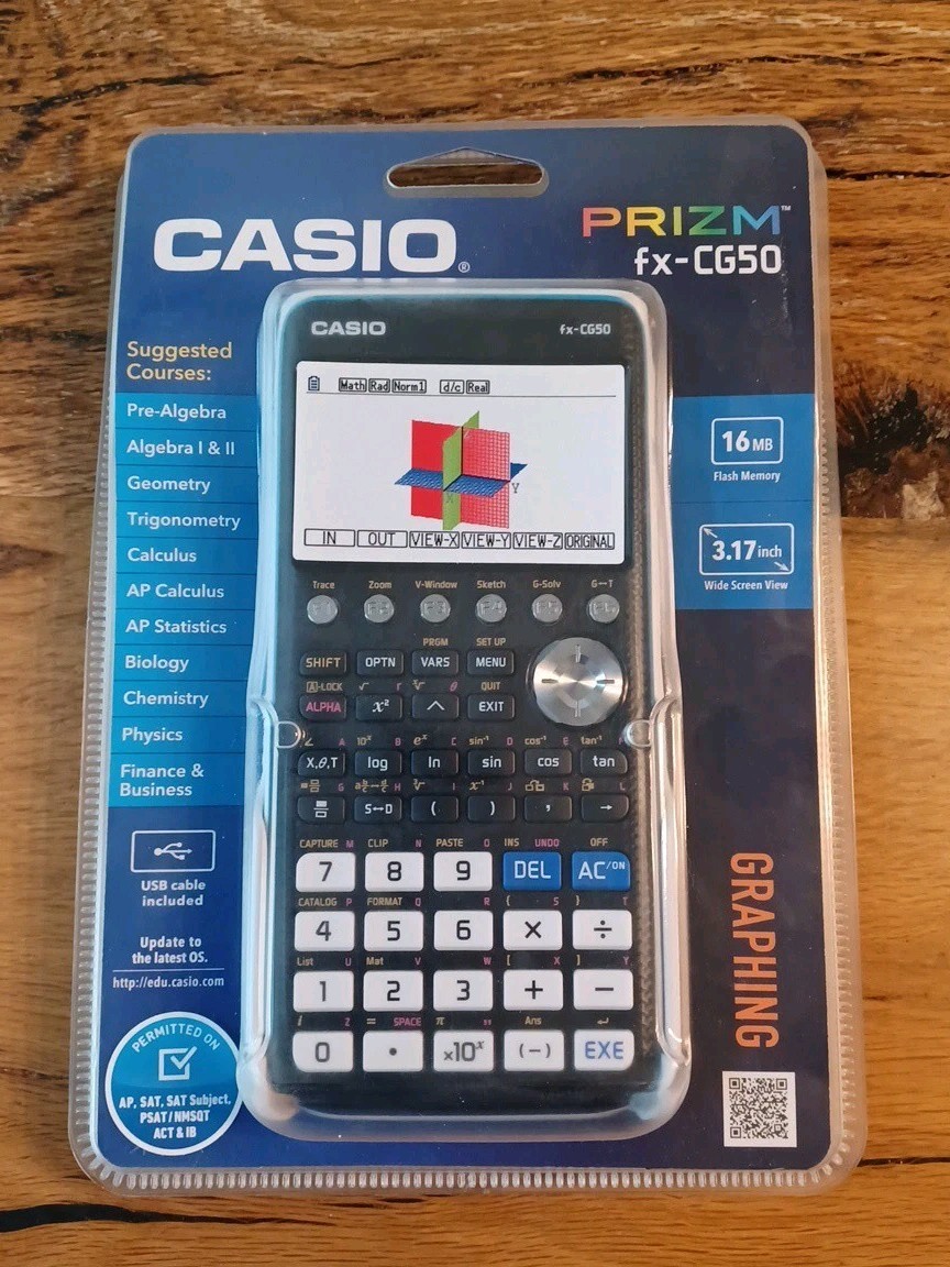 Casio FX-CG50 Graphing Calculator - Black for sale online | eBay