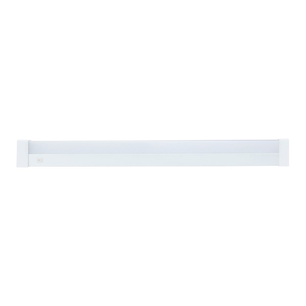 Led Badleuchte Aquatica Eckig Weiß 60Cm IP44 15W 1800Lm Warmweiß 3000K Schalter-image