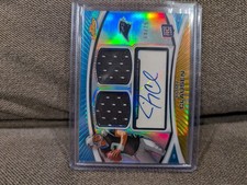 2010 TOPPS FINEST JIMMY CLAUSEN JERSEY GOLD REFRACTOR #/25  NOTRE DAME ROOKIE RC