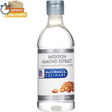 Imitation Almond Extract, 16 Fl Oz - One 16 Fluid Ounce Bottle of Clear