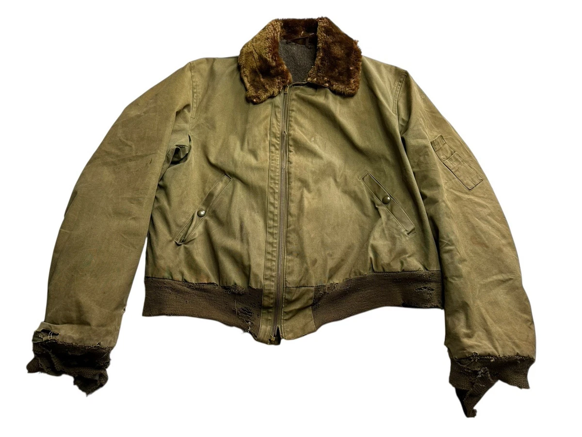 B 15 Flight Jacket In Original Ww2 Collectible Us Uniforms for