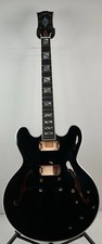 Gibson ES Supreme Electric Guitar - Ebony - Hardware/electronics removed
