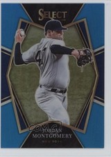 2022 Panini Select Premier Level Light Blue Prizm /149 Jordan Montgomery 15cb