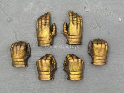 1/6 Scale Toy Saintless Knight Gold Ver - Gold Like Female Gloved Hand Set