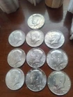 10-1965-69 AU/BU Kennedy Half Dollars 40% Silver  w/Comb S/H $3ea on addt'l lots