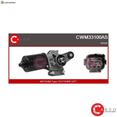 WISCHERMOTOR CWM33100AS FÜR NISSAN K9K704/722/708/276 1.5L CG10DE 1.0L 4cyl