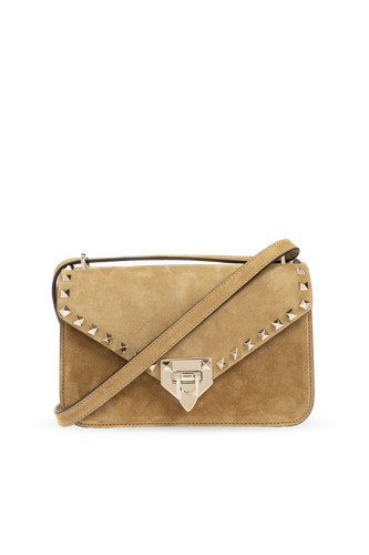 Valentino Garavani - Women - Suede bag with studs - Beige