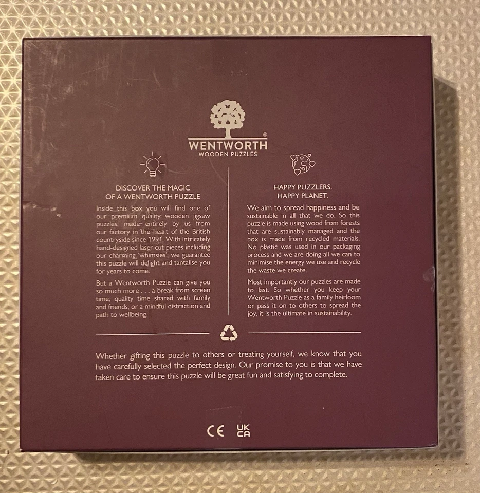 Quebra-cabeça de madeira Wentworth 50 peças Arca de Noé por Peter Barrett-Completo - Imagem 4 de 4