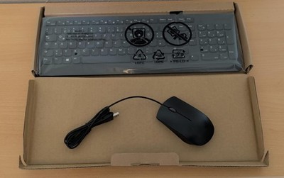 Lenovo USB-Tastatur + Lenovo USB-Maus, Essential SET, NEU in OVP