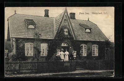 Westerland /Sylt, Ansichtskarte, Hotel-Pension Haus Inez 