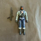1991 HASBRO GI JOE COBRA INTERROGATOR v1 BATTLE COPTER FIGURE 100% COMPLETE NM+