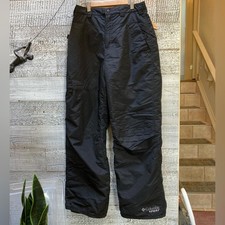 Columbia Sportswear Youth Insulated Ski/Snowboard Snowpants - Black, 18/20