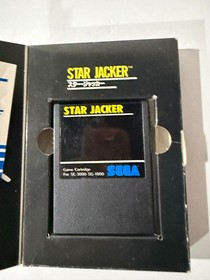 STAR JACKER Big Box G-1010 Sega SC-3000 SG-1000 2179 sc *Not Tested*