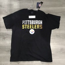 New Black Fanatics Men's Pittsburgh Steelers Iconic Collection XL T-shirt