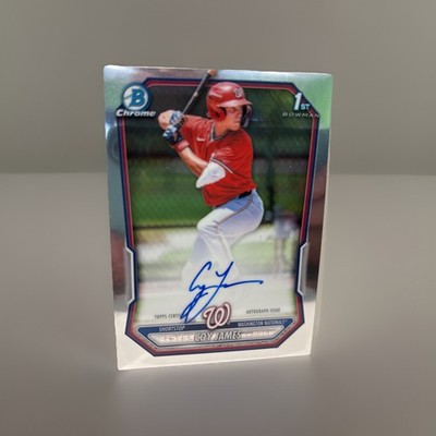 2026 Bowman Chrome 1st Bowman Coy James On-Card Auto CPA-CJ Nationals RC
