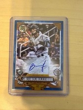 2022 Topps Gypsy Queen - Gypsy Queen Autographs Bryan De La Cruz #GQA-BCR Indigo