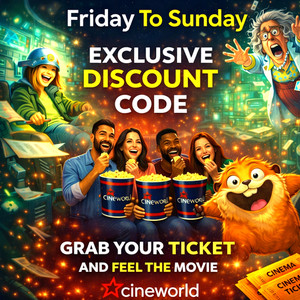 3 entradas de cine Cineworld válidas: viernes sábado domingo ENTREGA RÁPIDA - Leer descripción
