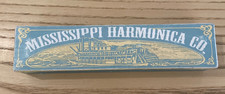 Vintage MISSISSIPPI HARMONICA CO. 40 HOLE "REGAL" HARMONICA 96235