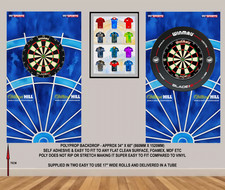 DARTBOARD BACKDROP WALL GRAPHIC  - Background - Backdrop - 34" x 60"