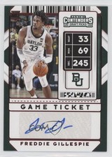 2020 Contenders Draft Picks Sticker Game Ticket Red Freddie Gillespie Auto 12eq