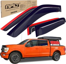 Large Rain Guards Window Visors for 2015-2026 Ford F-150 SuperCrew  2017-2026 R