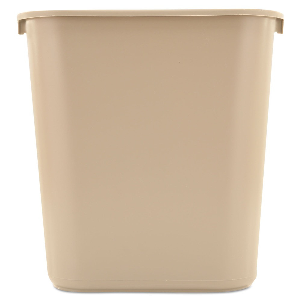 Rubbermaid Commercial 295600BG 7-gal. Deskside Wastebasket - Beige New