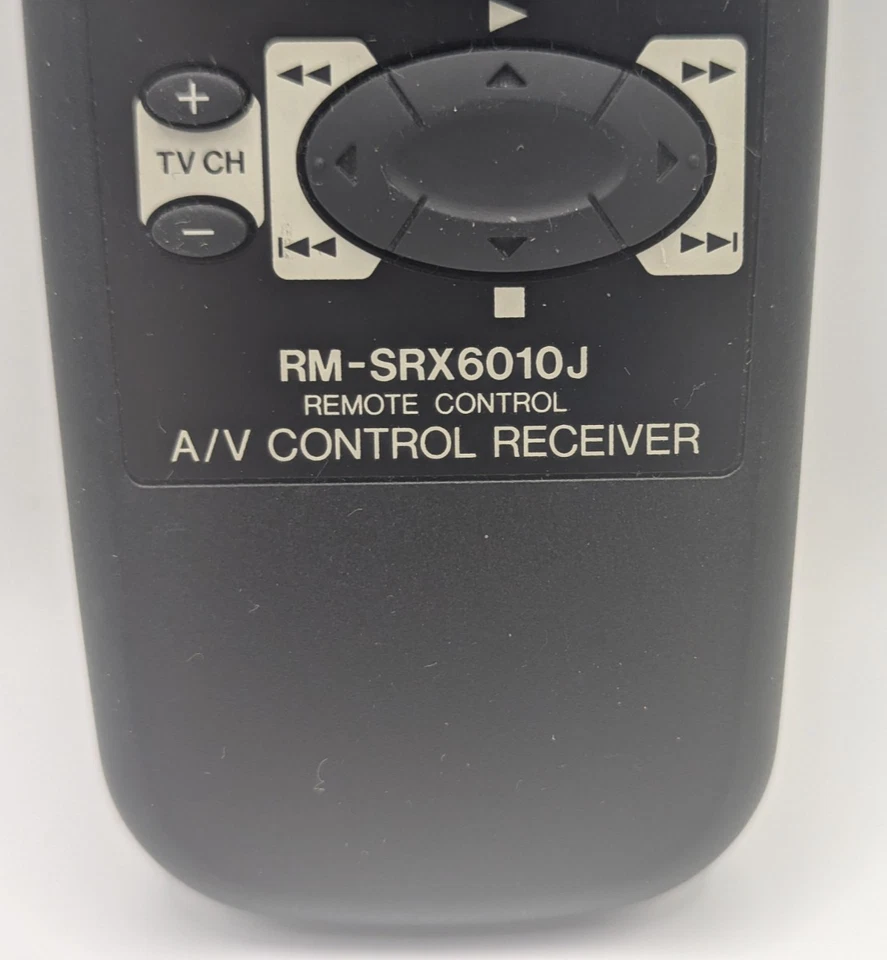 Mando a distancia original JVC RM-SRX6010J para receptor AV probado/limpiado Foto 2 de 4