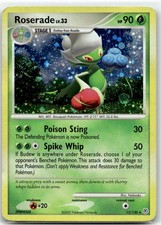 Roserade 13/130 Rare Diamond & Pearl Pokemon Holo LP on eBay