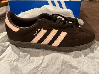   Adidas Samba OG W Sneakers NEW NIB US Womens 9 Coffee/Pink IH9166