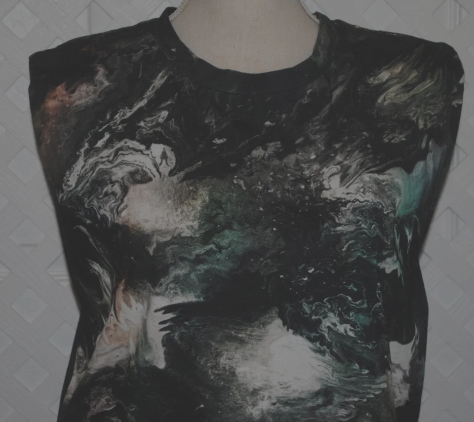 ALL SAINTS VALHALLA Coni Camisa Sin Mangas Algodón Orgánico Mujer Pequeña Foto 2 de 4