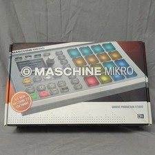 Native Instruments Maschine Mikro Digital Sampler White Software Not Included