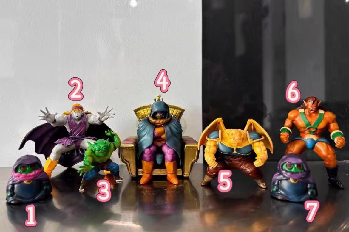 Figuras de anime personalizadas Dragon Ball Z escala hg resina equipo Lord Slug