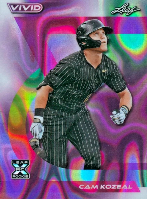 Cam Kozeal 2024 Leaf Vivid Purple Arkansas 1/2