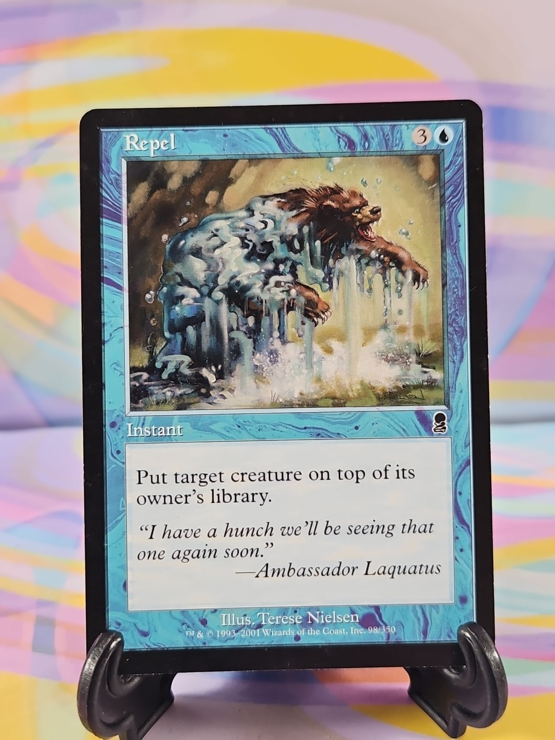 Magic the Gathering MTG Odyssey 2001 Card | Repel 98/350
