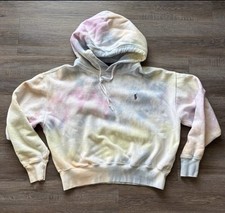 Polo Ralph Lauren Women  s Pastel Tie Dye Hoodie