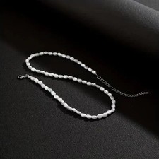 Necklace Pearl Simple Classic for Women