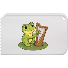 'Frog Playing Mini Harp' Car Ice Scraper (IC00053260)