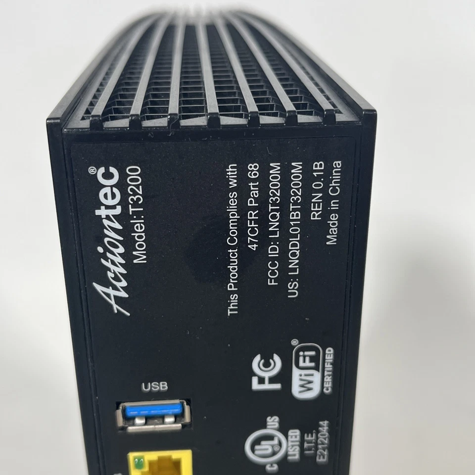 Windstream Wi-Fi Modem T3200 Bonded VDSL2 Wireless AC Gateway Router Actiontec - Image 4 of 4