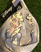 New With Tags Disney Frozen Elsa Crew Socks Size 9-13