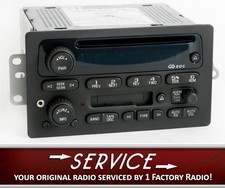 Reman Aux Mod Service For 2005-2009 Chevy Gmc Truck Radio Am Fm Cd Cassette