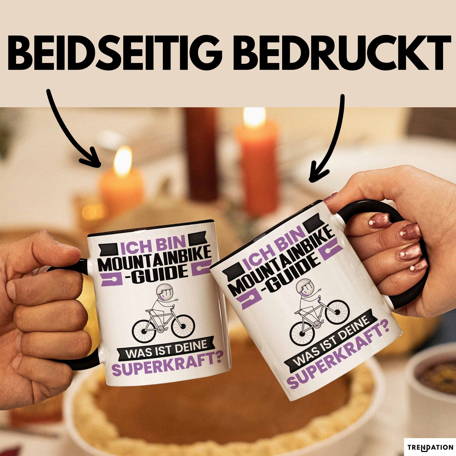 Tazza Guida Mountain Bike Regalo per Guida Mountain Bike Compleanno Divertente Spr foto 4