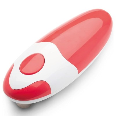 Kitchen Auto Electric Can Opener Red  Smooth Edge Hands-Free Automatic