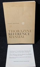 Vintage 1958 Thorazine Reference Manual 3rd E...