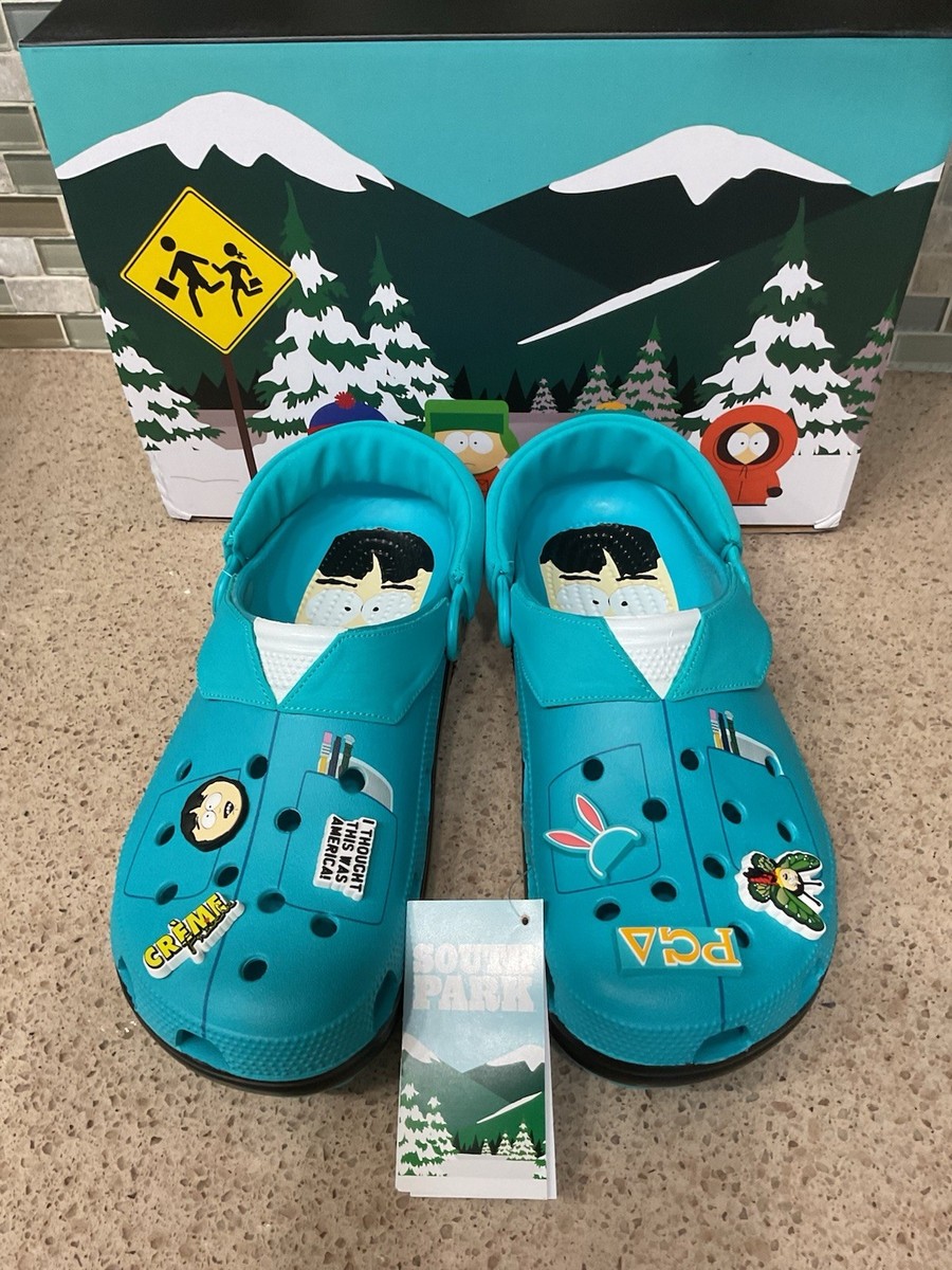 Crocs x South Park Randy Classic Slip-On Clogs Mens 8, Womens 10 New In Box Crocs x South Park Randy Classic Slip-On Clogs Mens 8  main image 2