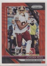2018 Panini Prizm Red Wave Prizm 127/149 Jordan Reed #6 ke4