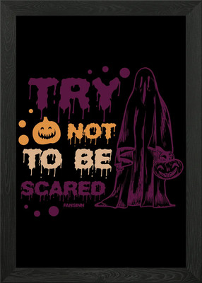 Halloween Geist Trick or t Gerahmtes Wandbild Poster Leinwandbild Bild