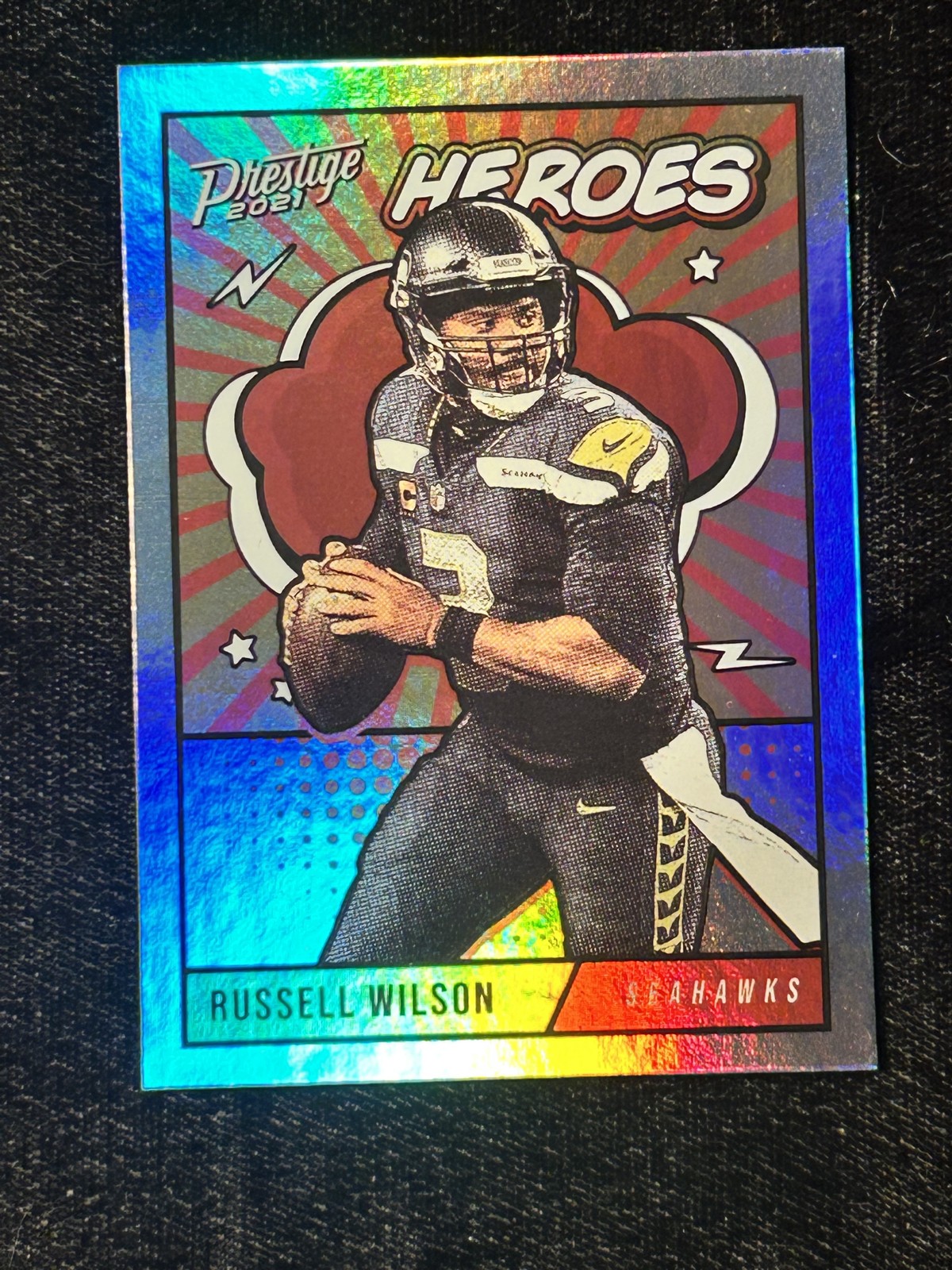2021 Panini Prestige - Heroes Russell Wilson #HE-1