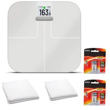 Garmin Index S2 Smart Scale with Wireless Connectivity-White With Accessories