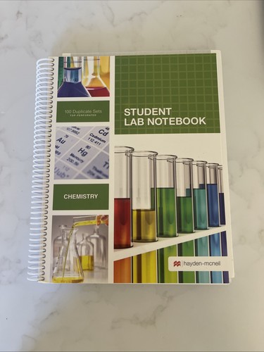 Student Lab Notebook: 100 Carbonless Duplicate Sets. Top sheet ...