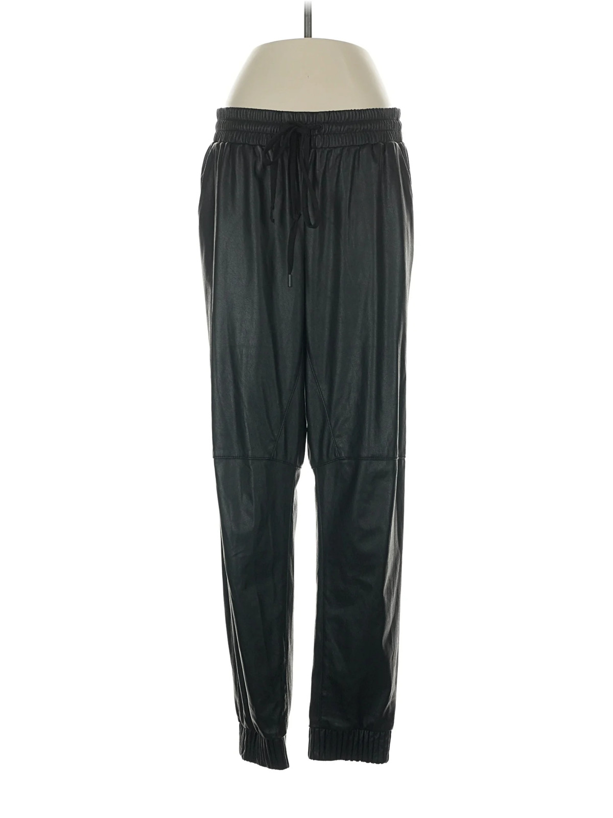 Rebecca Taylor Women Black Track Pants 4 - image 1